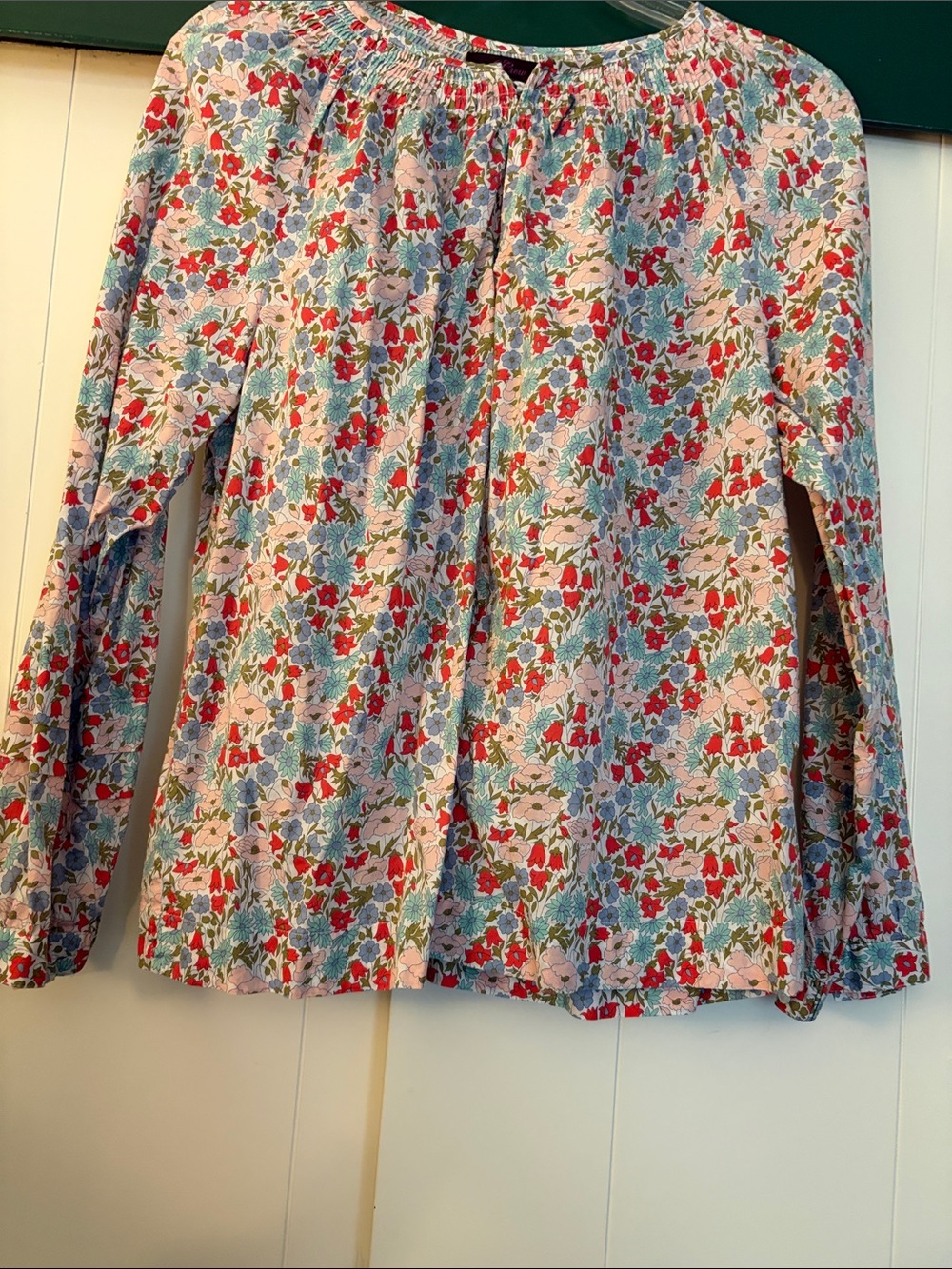 J. Crew x Liberty Floral Print Blouse -12